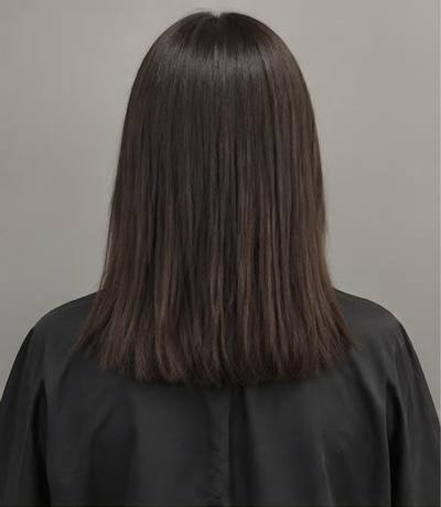 Castanho marcante antes do mega hair — imagem ilustrativa